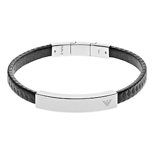 Valentinstag Armani Lederarmband